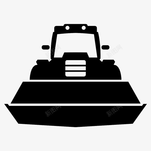装载机轮式装载机车辆图标svg_新图网 https://ixintu.com 前装载机 建筑 挖掘机 推土机 移动器 装载机 车辆 轮式装载机