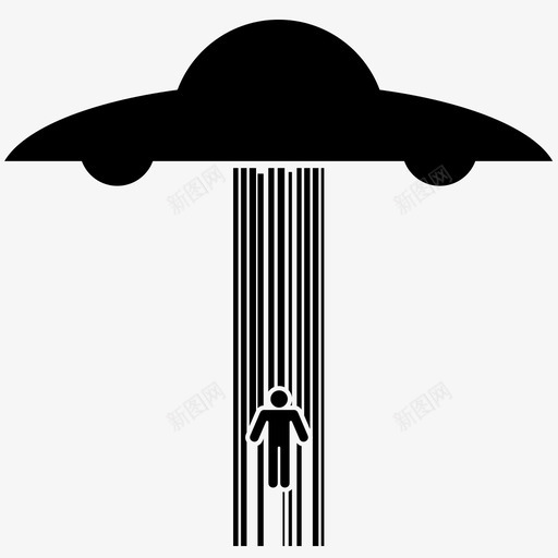 外星人绑架漂浮物飞碟图标svg_新图网 https://ixintu.com 不明飞行物 人 外星人绑架 太空 宇宙飞船 漂浮物 飞碟
