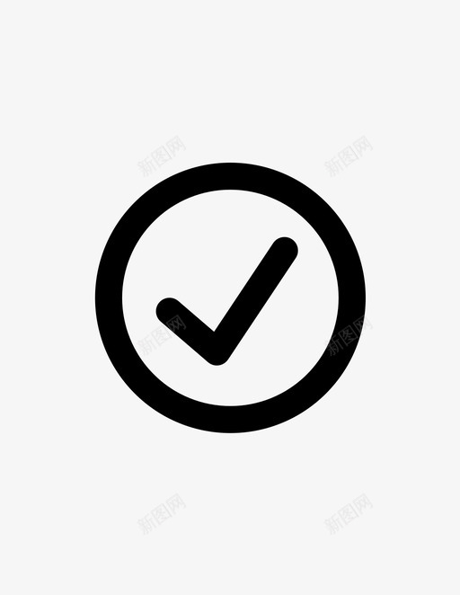 勾选批准圈选好投票图标svg_新图网 https://ixintu.com 勾选 圈选 好 批准 投票