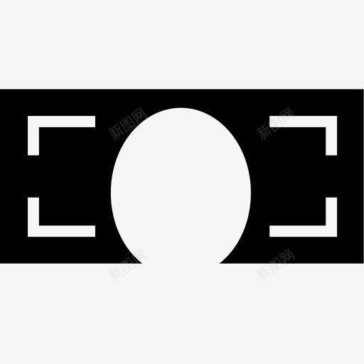 货币纸币美元图标svg_新图网 https://ixintu.com 现金 空白票据 空白货币 纸币 美元 货币 面团