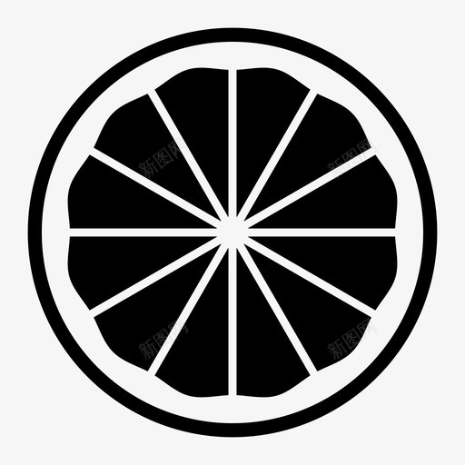 橙子酸橙柠檬图标svg_新图网 https://ixintu.com 健康 切片 果汁 柑橘 柠檬 橙子 水果 爆裂 酸橙 食物