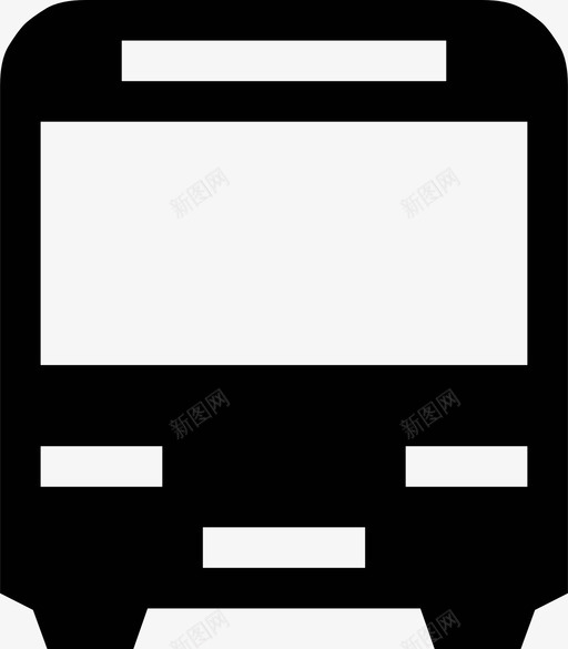 公共汽车城市公共交通图标svg_新图网 https://ixintu.com 公共交通 公共汽车 城市 车辆