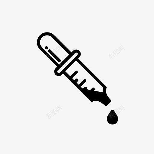 滴管工具试管图标svg_新图网 https://ixintu.com 医学 工具 水 液体 滴管 眼药水 科学 血液 试管 颜色