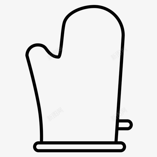 烤箱手套烤箱烹饪图标svg_新图网 https://ixintu.com 厨房 工具 烤箱 烤箱手套 热 烹饪