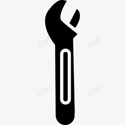 扳手修理器外形工具用具自己动手填装图标svg_新图网 https://ixintu.com 工具用具 扳手修理器外形 自己动手填装