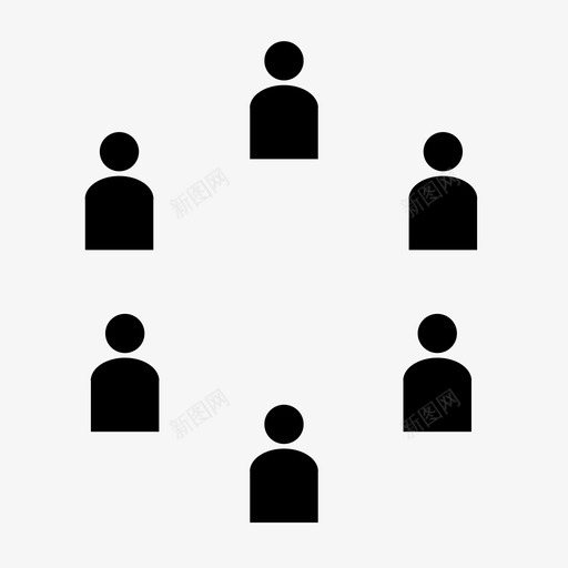 众筹众包投资图标svg_新图网 https://ixintu.com 众包 众筹 投资 投资者 资金