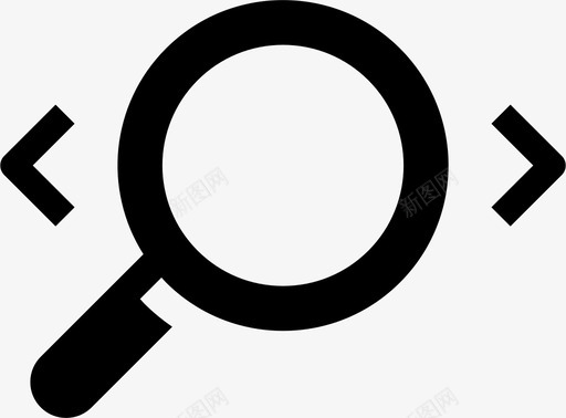缩放放大镜移动滚动搜索图标svg_新图网 https://ixintu.com 技术 搜索 放大 放大镜 滚动 移动 缩放