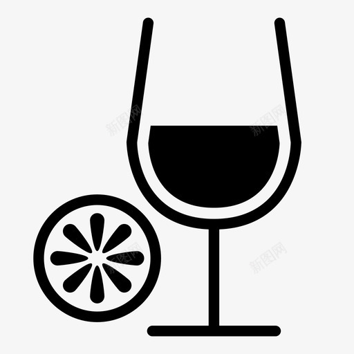 酸度酒杯酒吧图标svg_新图网 https://ixintu.com 味道 品尝 品酒 新鲜 酒吧 酒杯 酒精 酸味 酸度 锐利