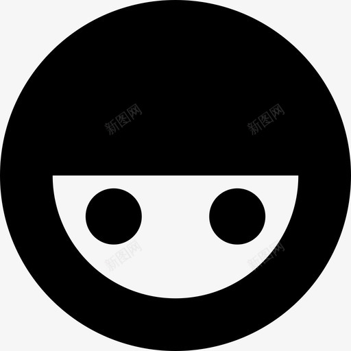 害羞表情情绪图标svg_新图网 https://ixintu.com 害羞 情绪 脸 表情 隐藏