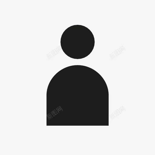 用户客户联系人图标svg_新图网 https://ixintu.com 个人 个人资料 人 客户 朋友 用户 联系人