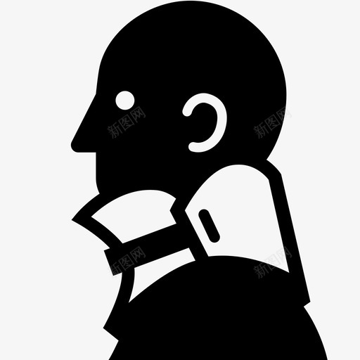 颈托保护病人图标svg_新图网 https://ixintu.com 保护 健康 受伤 器械 正足 疼痛 病人 颈托 颈痛 骨折