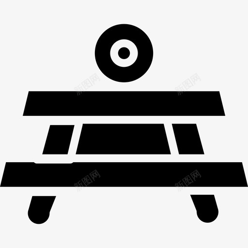 表格轮廓用圆形物体自己做填充图标svg_新图网 https://ixintu.com 自己做填充 表格轮廓用圆形物体