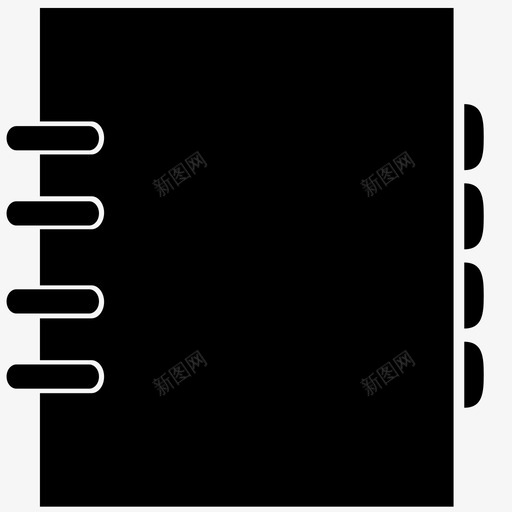 通讯录联系人姓名图标svg_新图网 https://ixintu.com 姓名 笔记本 联系人 通讯录