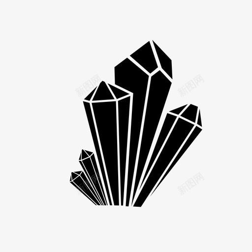 矿物石头珠宝地面地质图标svg_新图网 https://ixintu.com 地质 地面 宝石 珠宝 石头 矿物