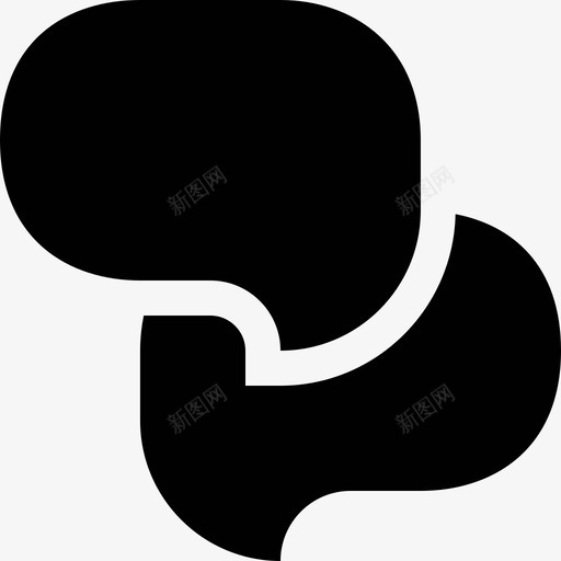 聊天博客泡泡交流交谈图标svg_新图网 https://ixintu.com 交流 交谈 博客 泡泡 演讲 聊天 谈话