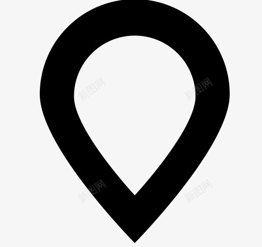 地图标记地理位置图钉svg_新图网 https://ixintu.com 图钉 地图标记 地理位置