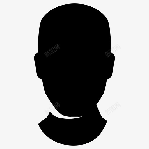 雕像艺术品头像图标svg_新图网 https://ixintu.com 人 头像 用户 艺术品 雕像 雕塑