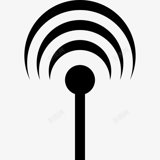 天线覆盖网络图标svg_新图网 https://ixintu.com rss wifi 信号 天线 技术 网络 覆盖