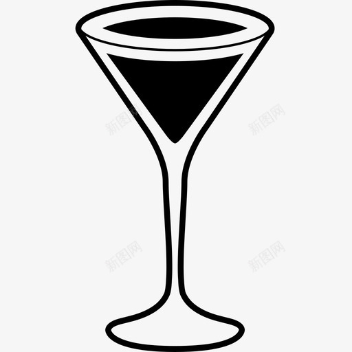 鸡尾酒酒精酒吧图标svg_新图网 https://ixintu.com 酒吧 酒精 饮料 马提尼 鸡尾酒 鸡尾酒杯