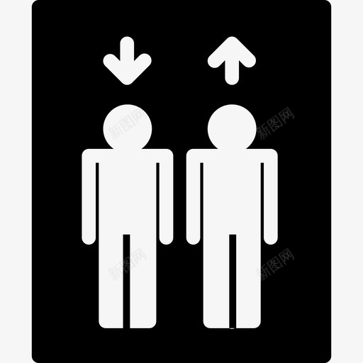 上下信号箭头满是博物馆图标svg_新图网 https://ixintu.com 上下信号 满是博物馆 箭头