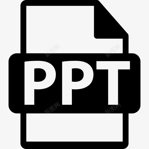 Ppt商务演示文件格式符号文件格式文本图标svg_新图网 https://ixintu.com Ppt商务演示文件格式符号 文件格式文本