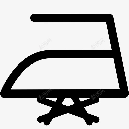 熨斗不蒸汽衣服洗衣房图标svg_新图网 https://ixintu.com 洗衣房 熨斗不蒸汽 衣服