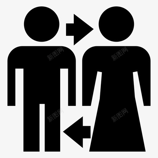 交流聊天朋友图标svg_新图网 https://ixintu.com 交流 人 朋友 聊天 谈话