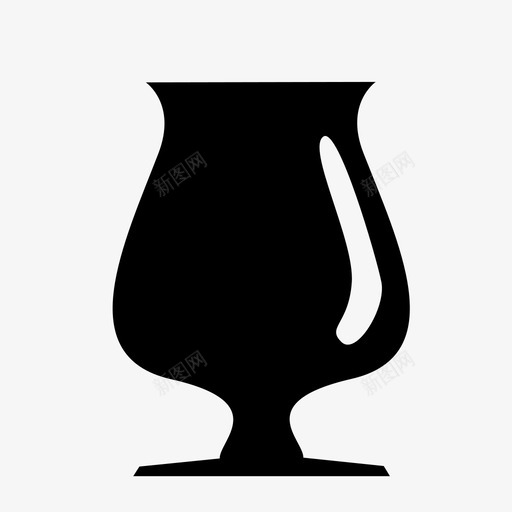 啤酒酒精白兰地图标svg_新图网 https://ixintu.com 啤酒 啤酒玻璃器皿 威士忌 杯子 玻璃杯 白兰地 郁金香 酒精 饮料