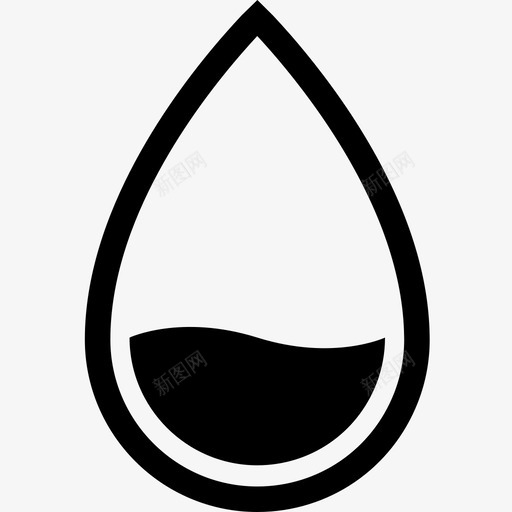 水源滴液图标svg_新图网 https://ixintu.com 水源 液 滴