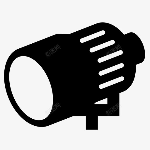 聚光灯明亮音乐会灯泡发光图标svg_新图网 https://ixintu.com 剧院 发光 明亮 灯泡 聚光灯 舞台 音乐会