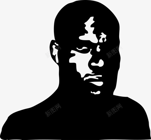 男人心烦意乱人图标svg_新图网 https://ixintu.com 人 化身 头 心烦意乱 情绪 愤怒 用户 男人 疯了 脸