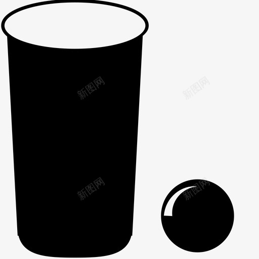 啤酒乒乓球球大学图标svg_新图网 https://ixintu.com 啤酒乒乓球 大学 杯子 游戏 球 运动 醉汉