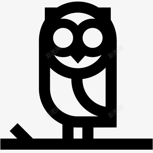 猫头鹰雅典娜鸟飞行鸣叫图标svg_新图网 https://ixintu.com 密涅瓦 捕食者 智慧 猫头鹰 雅典娜 飞行 鸟 鸣叫