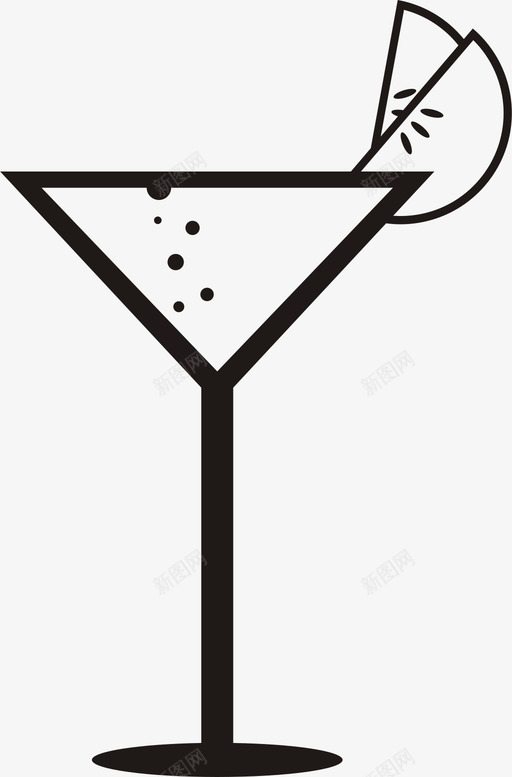 鸡尾酒酒精苹果汁图标svg_新图网 https://ixintu.com 苹果汁 酒吧 酒精 饮料 马提尼 鸡尾酒