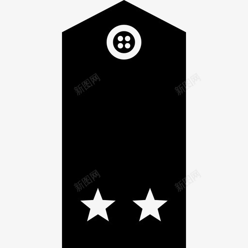 军衔星星肩带图标svg_新图网 https://ixintu.com 俄罗斯联邦 军衔 制服 星星 标签 民兵 纽扣 肩带 莱迪南