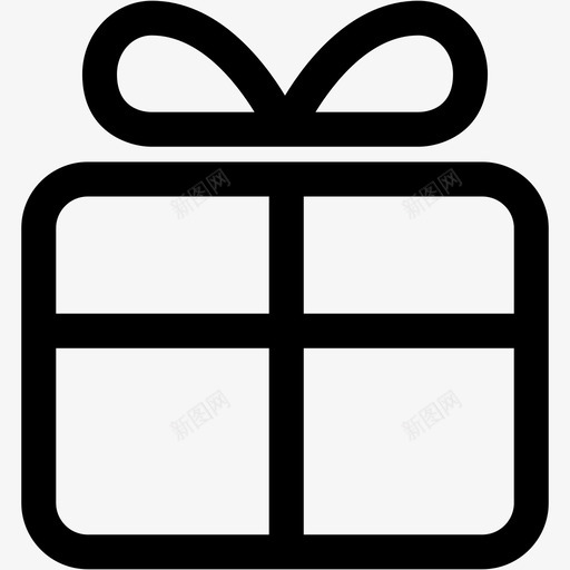 礼物生日礼物蝴蝶结图标svg_新图网 https://ixintu.com 免费 包装纸 生日礼物 礼物 蝴蝶结