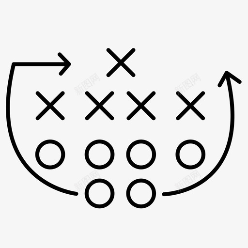 策略足球比赛计划图标svg_新图网 https://ixintu.com 比赛计划 秘密 策略 足球 路线