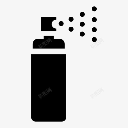 喷漆气溶胶喷漆罐图标svg_新图网 https://ixintu.com 喷漆 喷漆罐 气溶胶