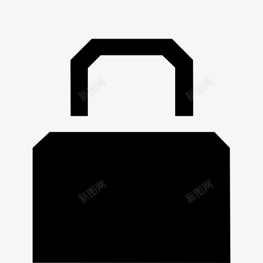 锁定进入挂锁图标svg_新图网 https://ixintu.com 安全 挂锁 进入 锁定