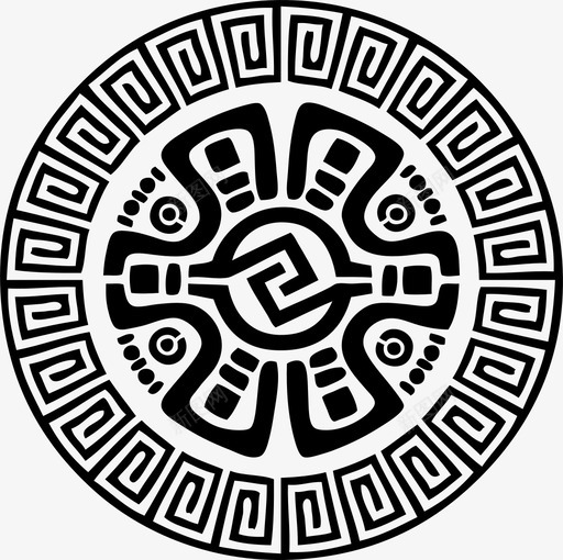 玛雅历法董事会图标svg_新图网 https://ixintu.com 玛雅历法 董事会