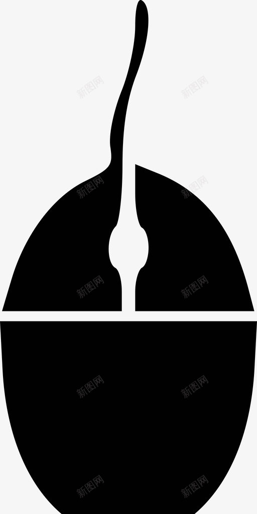 鼠标计算机控制图标svg_新图网 https://ixintu.com 技术 控制 计算机 输入 鼠标