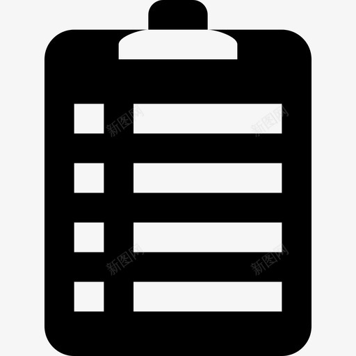 剪贴板名单请愿图标svg_新图网 https://ixintu.com 剪贴板 名单 投票 请愿 调查