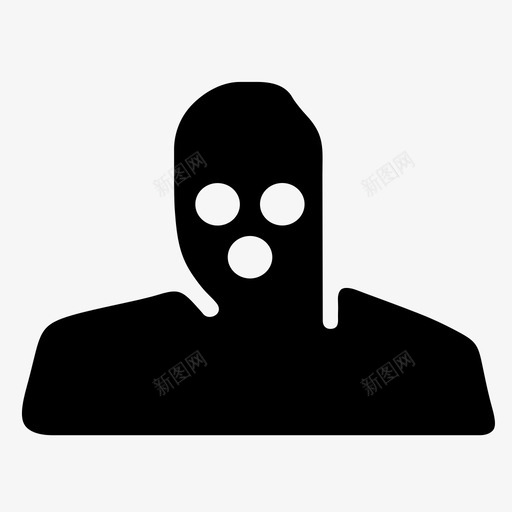 防毒面具生化生物危害犯罪罪犯图标svg_新图网 https://ixintu.com 强盗 抢劫 滑雪面具 犯罪 生化 生物危害 罪犯 防毒面具 面具