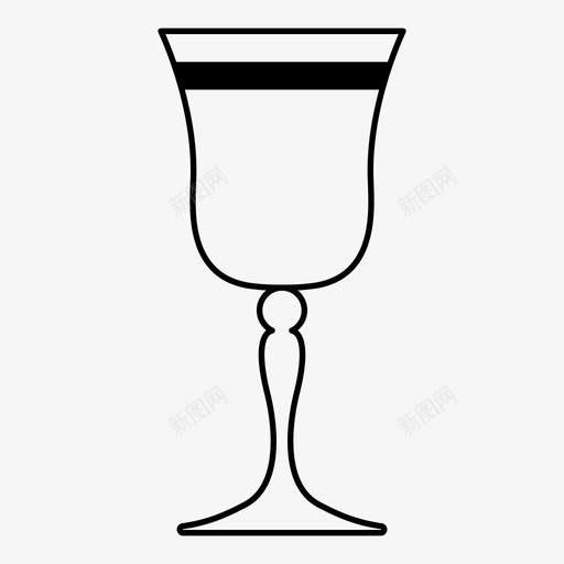 玻璃酒精饮料图标svg_新图网 https://ixintu.com 侍酒师 水晶 玻璃 葡萄酒 酒精 饮料 高脚杯