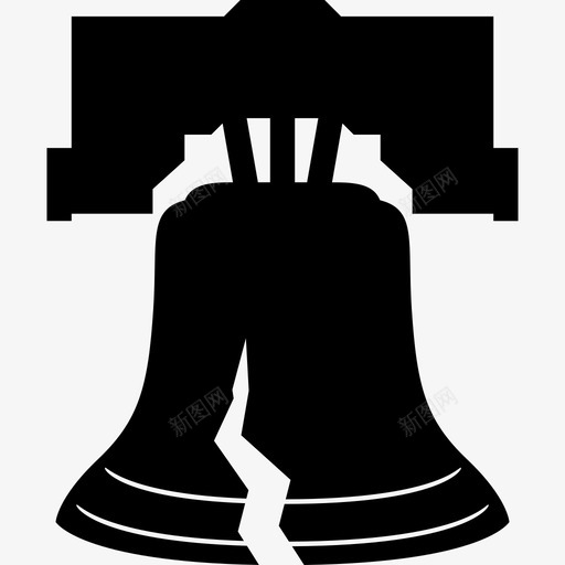 自由钟象征记住图标svg_新图网 https://ixintu.com 庆祝 独立日 纪念 经典 美国 自由 自由钟 记住 象征 费城 铜牌