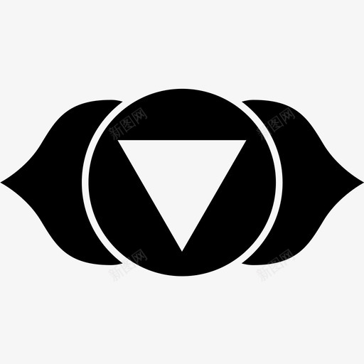 第三眼脉轮曼陀罗灵性图标svg_新图网 https://ixintu.com 曼陀罗 灵性 第三眼脉轮