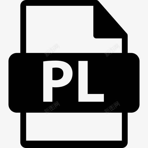 PL文件格式变量接口文件格式文本图标svg_新图网 https://ixintu.com PL文件格式变量 接口 文件格式文本