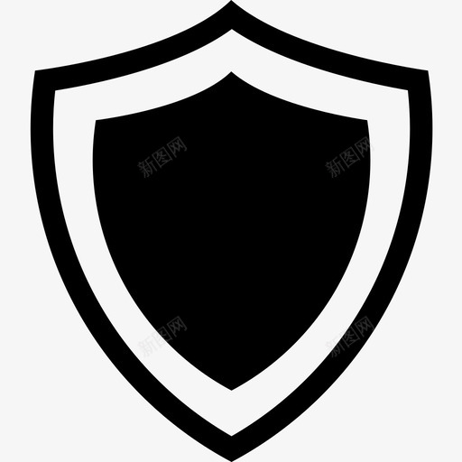 盾牌封锁法律图标svg_新图网 https://ixintu.com 保护 安全 封锁 法律 盾牌