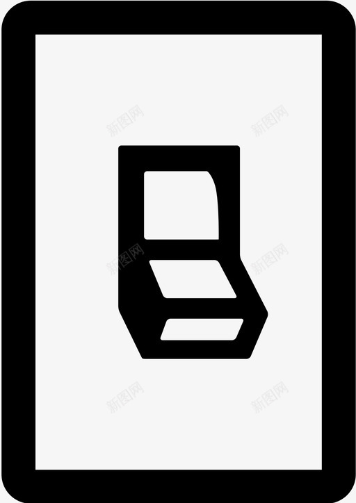 电灯开关电性能量关开图标svg_新图网 https://ixintu.com 关 开 电性 电灯开关 能量