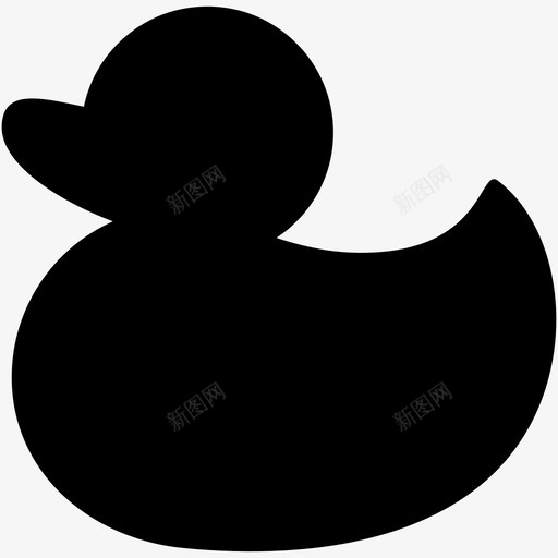 鸭子蹼足水图标svg_新图网 https://ixintu.com 可爱的 嘴 橡皮鸭子 水 浮子 游泳 玩具 羽毛 蹼足 鸟 鸭子